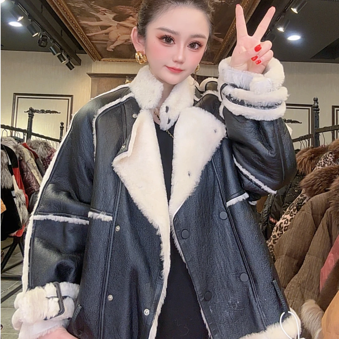 【DCP•Flagship store】83317 新款时尚皮草外套