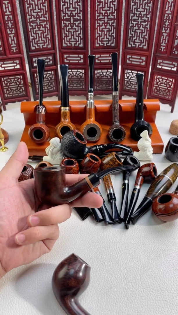 石楠木纯手工意大利石楠木烟斗18