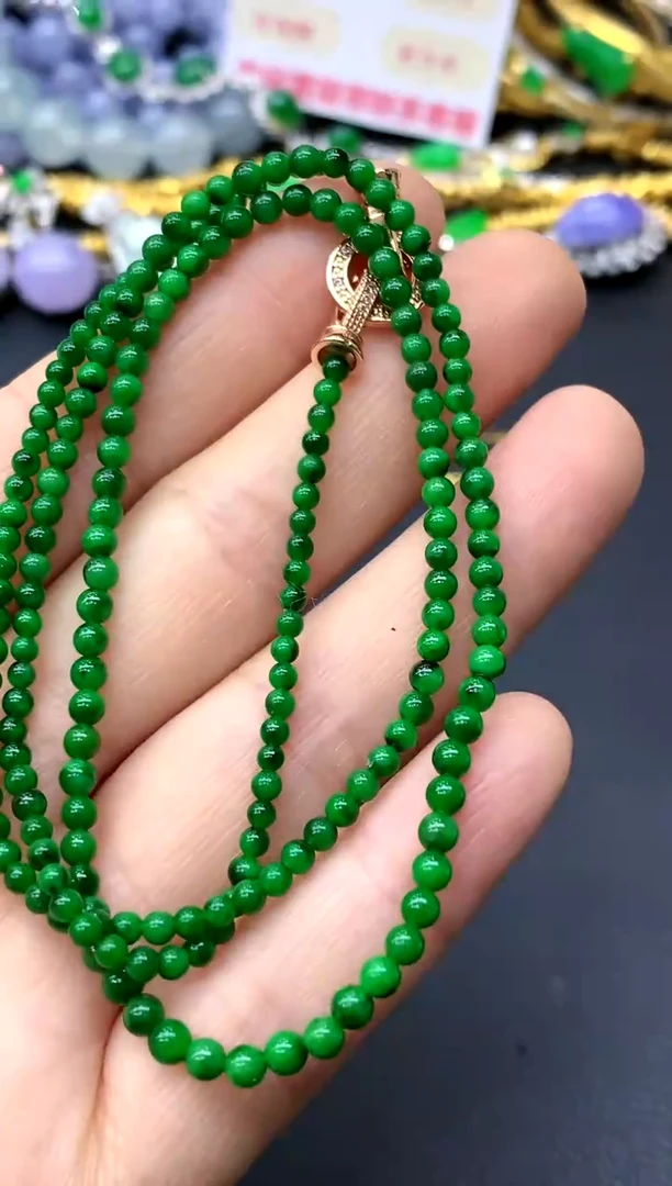 颈饰未镶嵌翡翠119-中国好珍宝