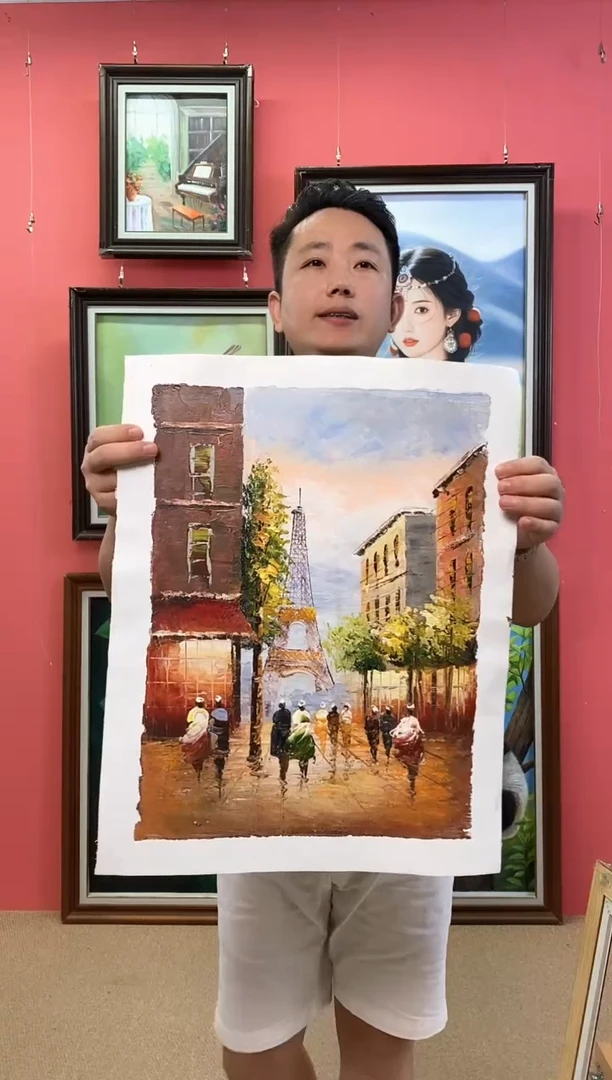 油画云*尺寸30*40画芯（不含框）