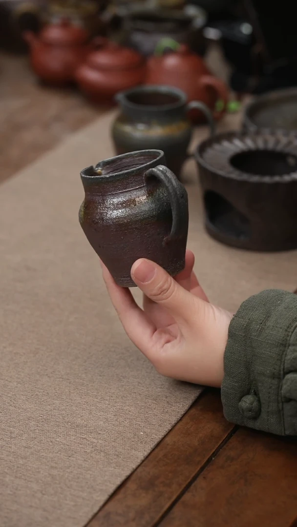 茶壶紫砂归心公道杯  大号