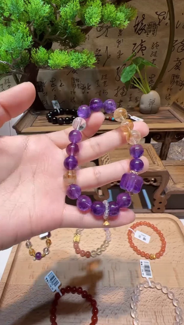 未镶嵌手串水晶手饰@@