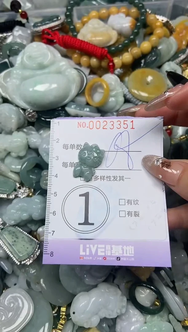 【闪购商品】翡翠颈饰未镶嵌闪购0023351