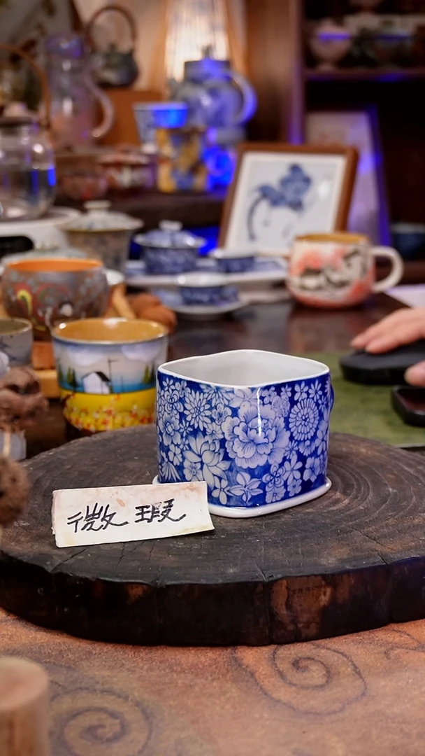 杯子万花手工手绘手工手绘