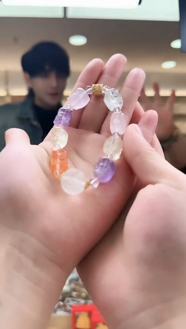 【闪购商品】水晶手串库存有限售完即止银S925镶嵌