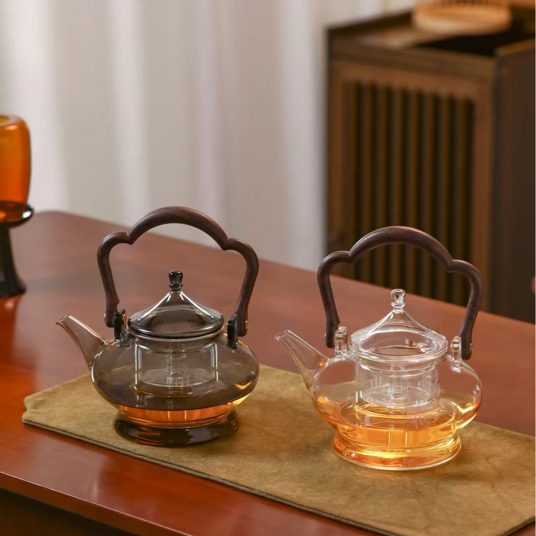 平安蒸煮壶玻璃茶壶烧水壶1000ml