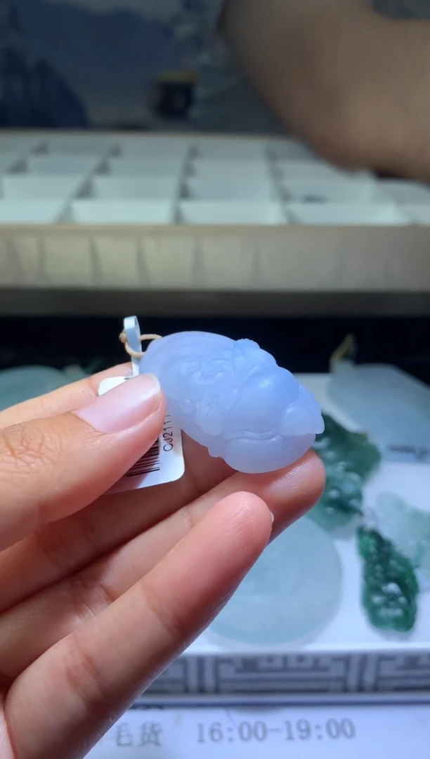 定制翡翠未镶嵌毛货