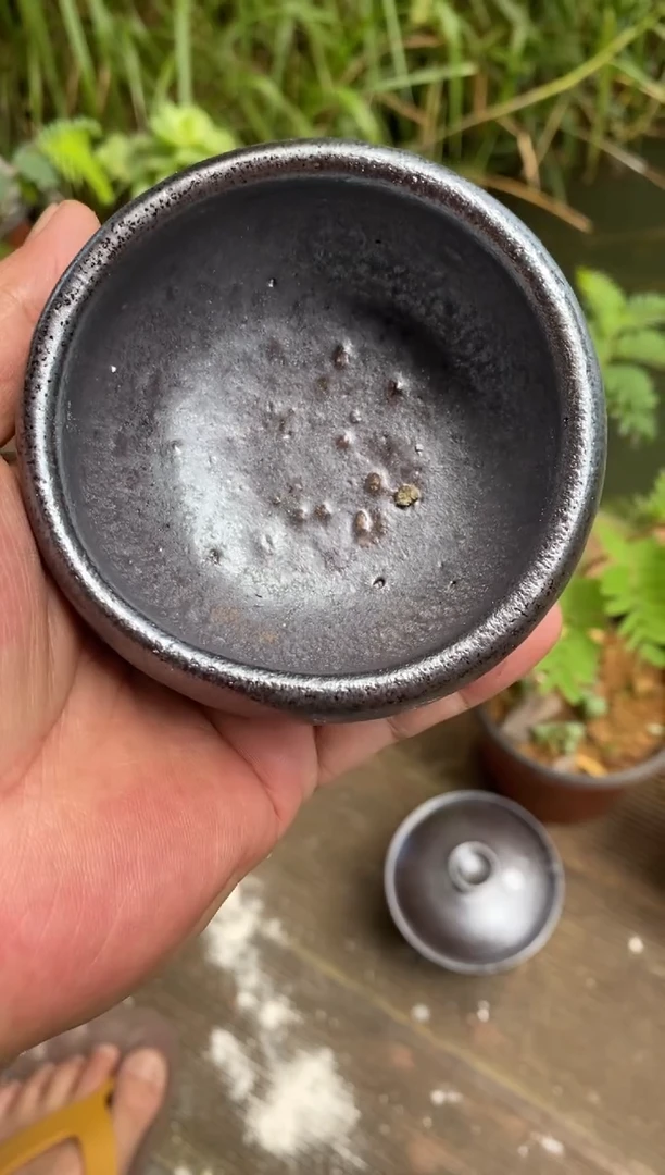 浪鬼柴烧大*窝龙窑系列 杯 微瑕