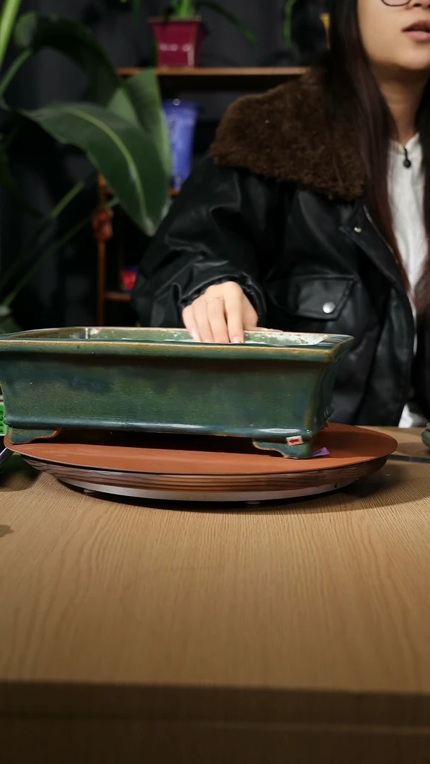 【石湾花盆】12寸长方盆893