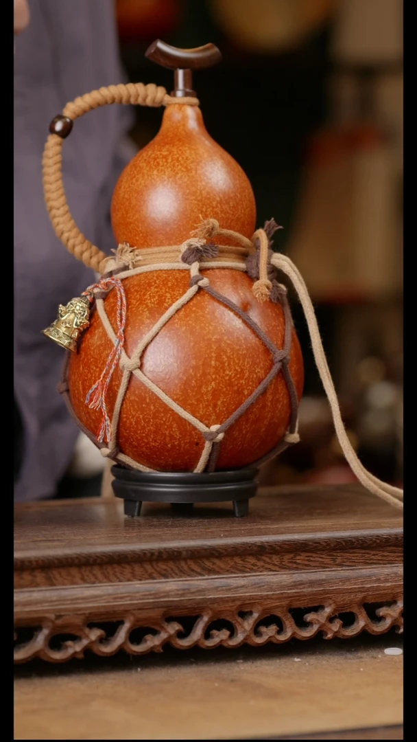 151号精品天然大漆酒葫芦一物一拍~