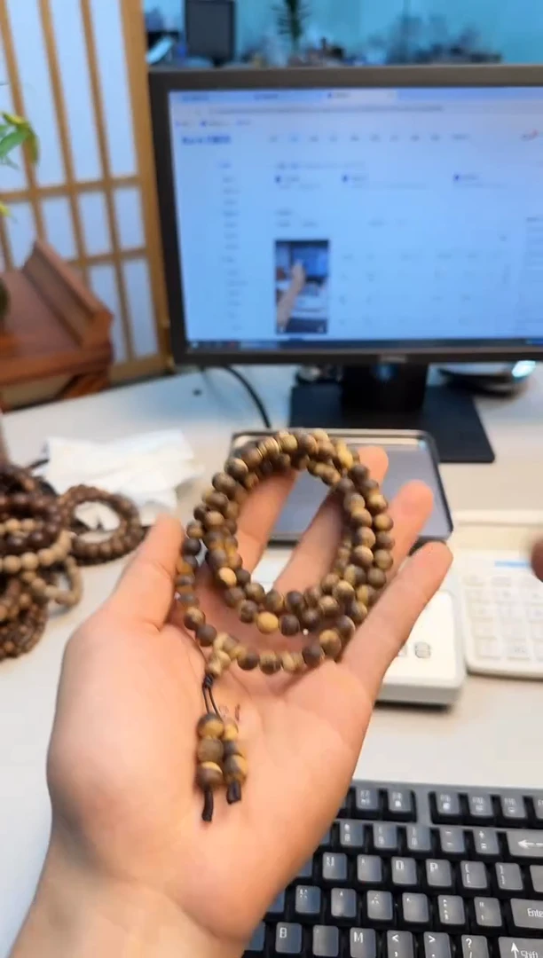 手串沉香海南虫漏沉香0.8