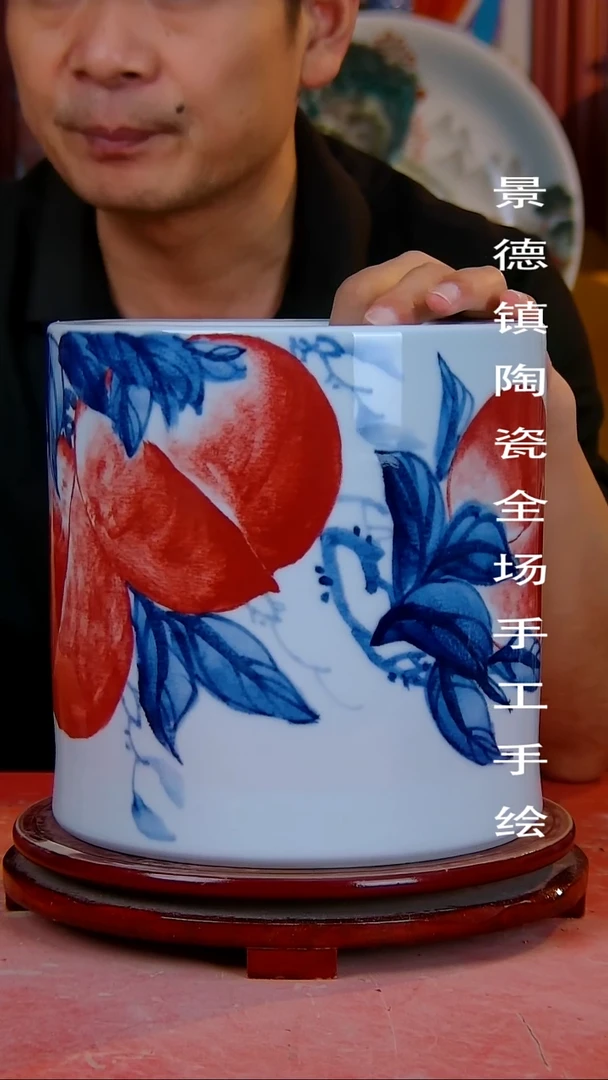 摆件景德镇陶瓷 全场手工手绘