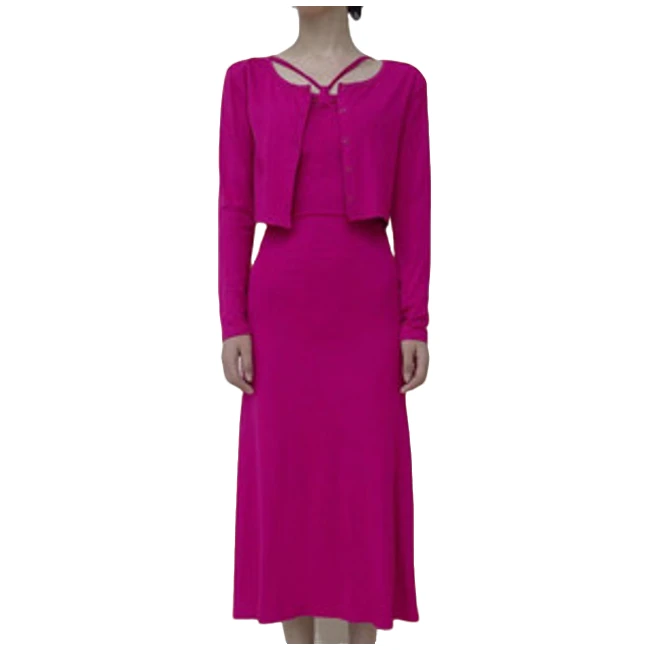 【小依专享】D1336305B时尚休闲套装6305长袖气质裙子显瘦连衣裙