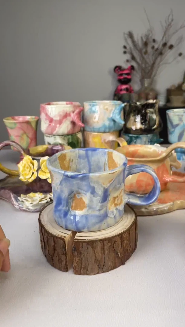 「孤品」沐泽若芳咖啡杯