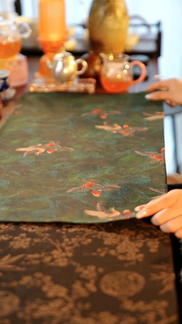 双面可用茶席65*35