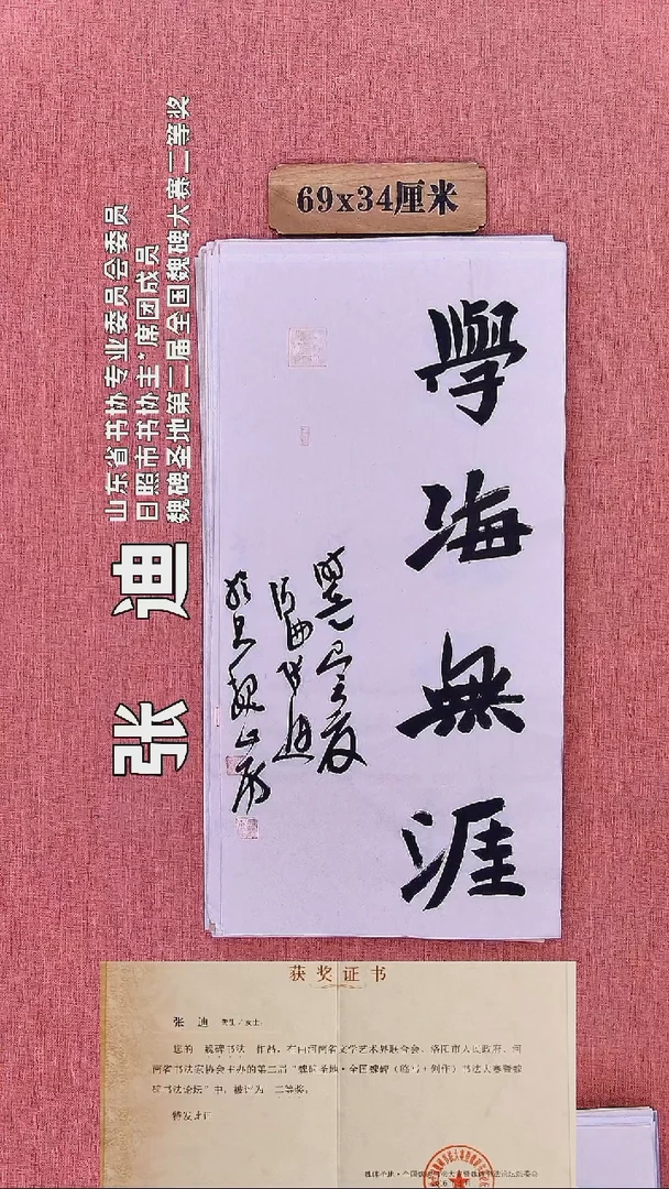 书法297    张老师书法作品