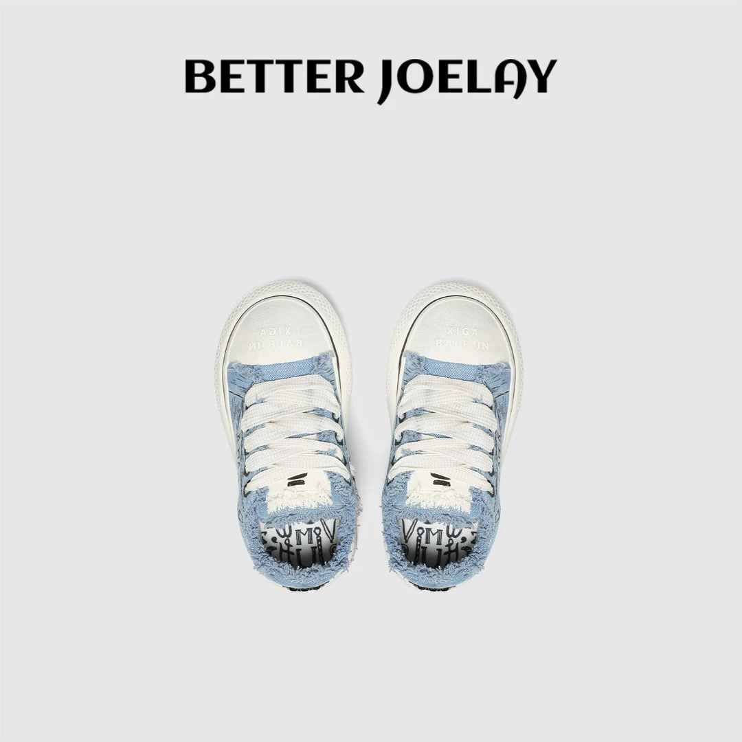 BETTER JOELAY -【蓝调梦境】休闲复古休闲低帮平底鞋百搭时尚Z6623