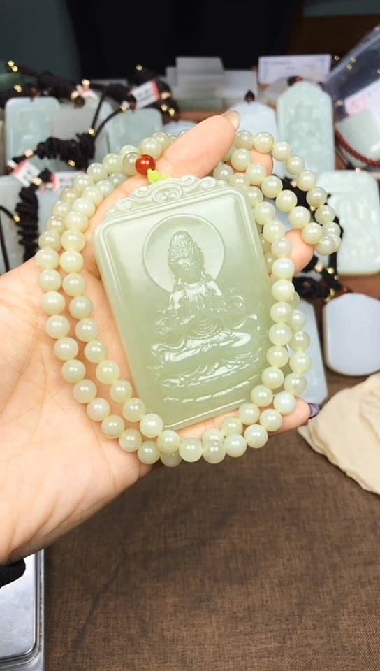 【闪购商品】和田玉颈饰未镶嵌1