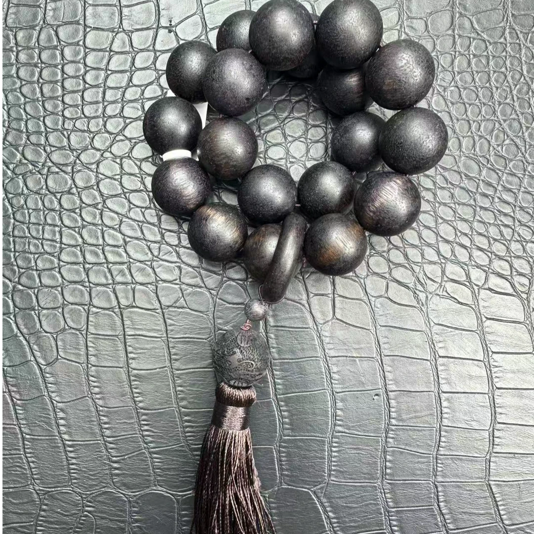 1119沉木圆珠手持