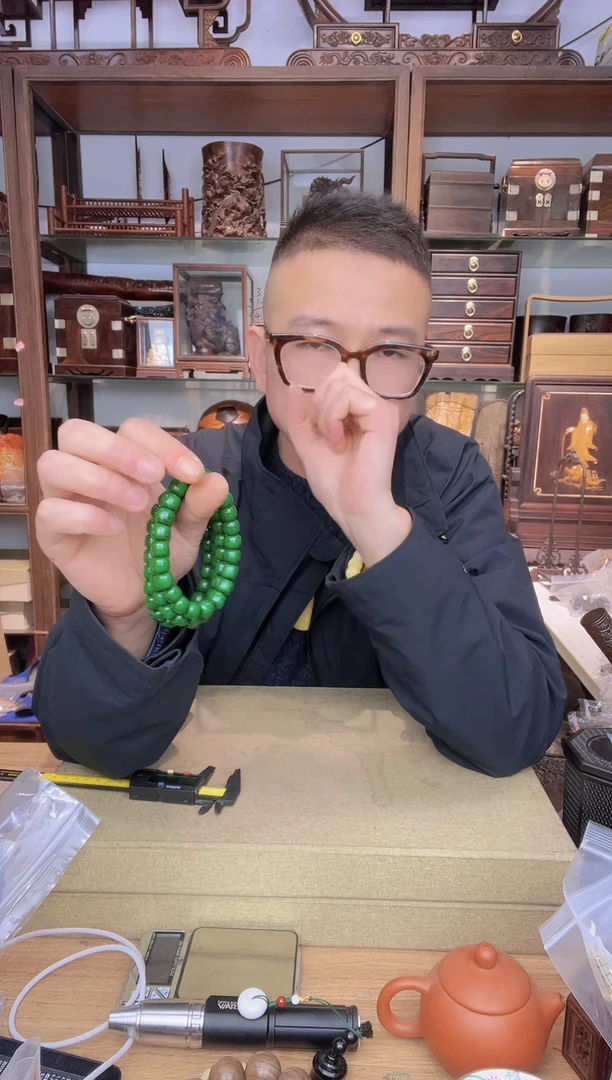 【闪购商品】乌木类书架408海绿1.0老型单圈手串