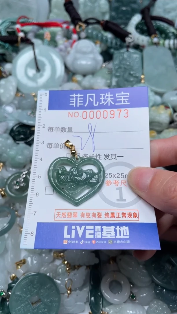 【闪购商品】翡翠颈饰未镶嵌00..0973