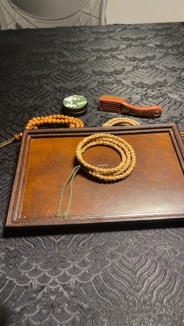 手串柏香籽/百香籽小鱼出品--方块