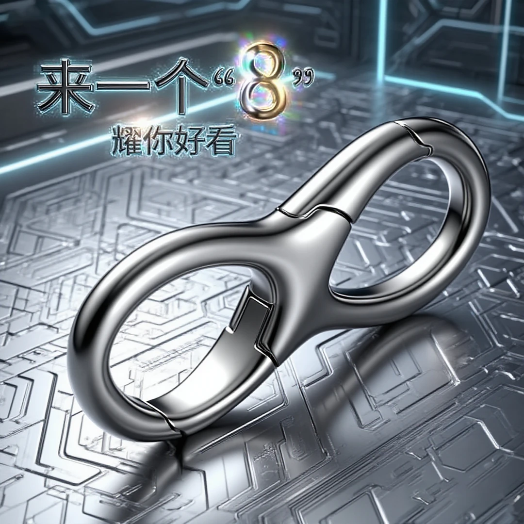 zobo正牌304不锈钢钥匙扣男士刻字腰挂钥匙挂件简约汽车钥匙扣