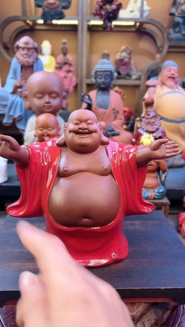 紫砂茶宠器闵紫砂茶宠摆件