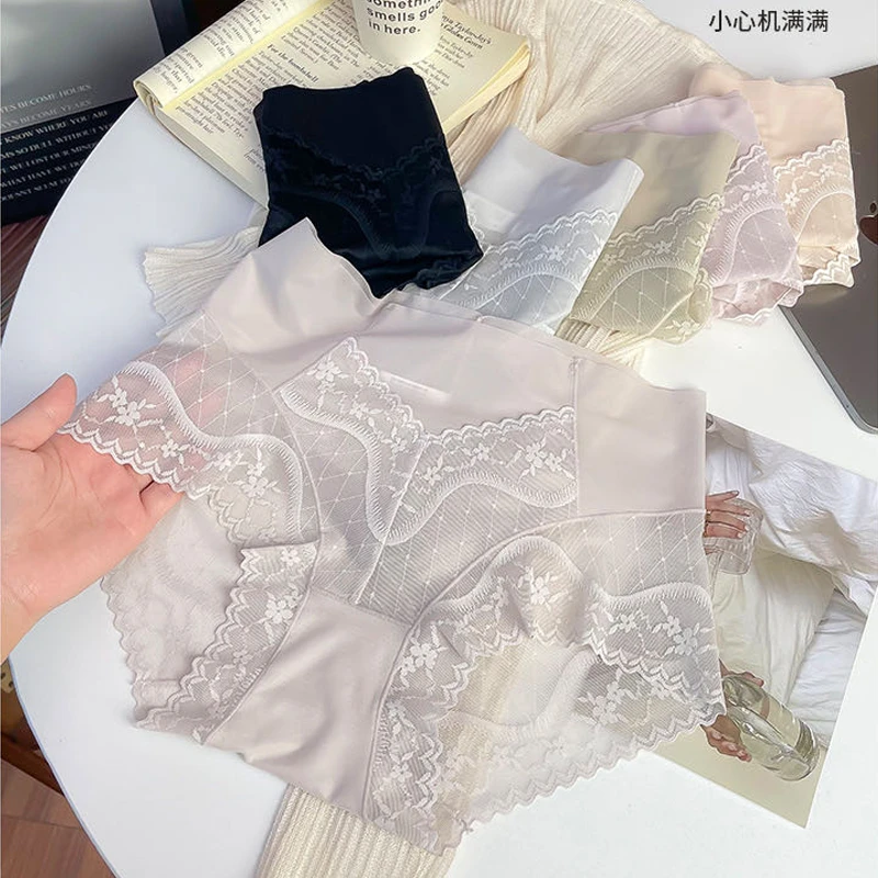性感蕾丝内裤女士大码胖妹妹纯欲风舒适透气亲肤细腻柔软女士内裤