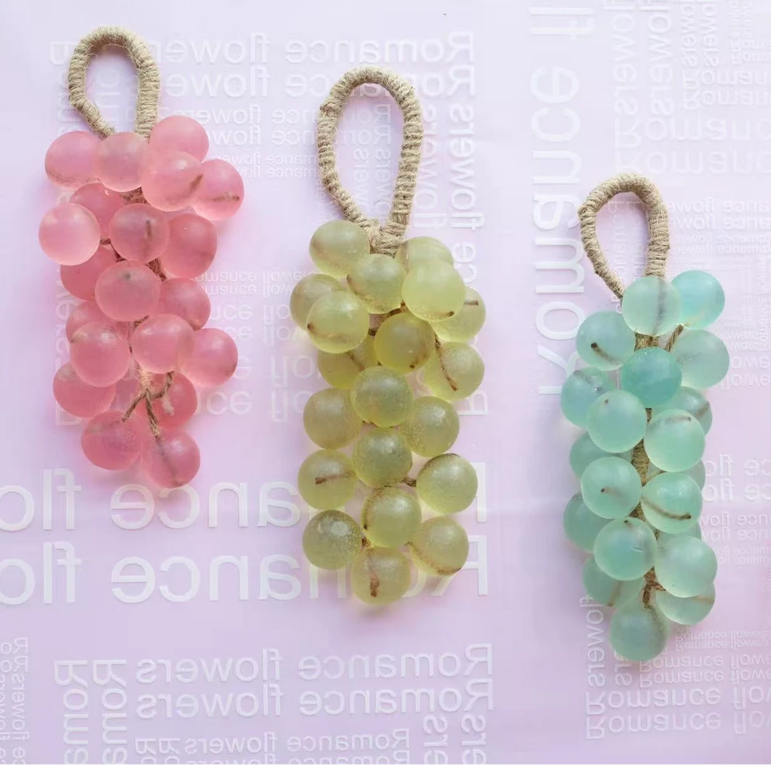 水晶葡萄串香皂家用洗手皂香薰皂卫生间装饰肥皂串创意伴手礼