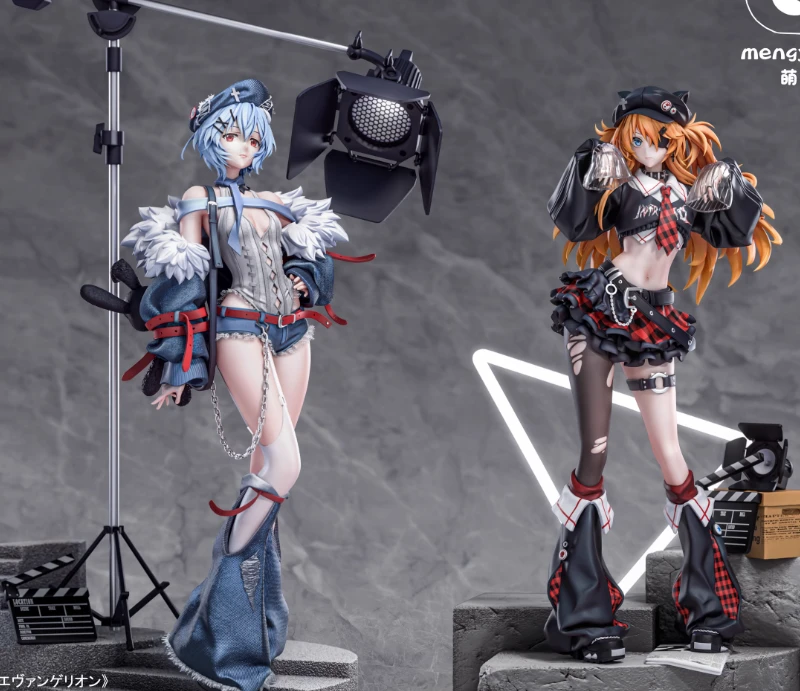 卡 JC模玩 翻模 萌芽象-studio明日香绫波丽 福音战士1/6手办雕像