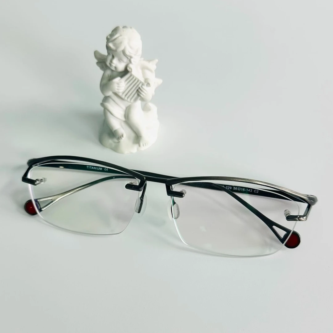 奥山同款KO-229纯钛材质眼镜立体冲锋感运动风款式跑车硬核流线型