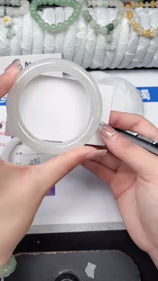 未镶嵌手镯石英质玉258-57/58