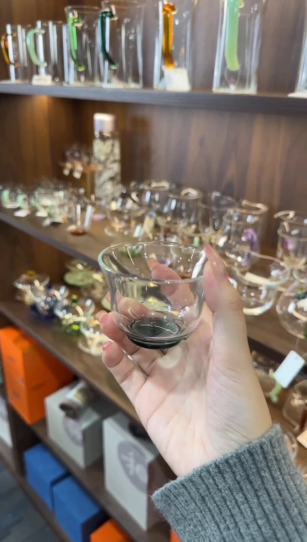 禾器 清杯墨绿色