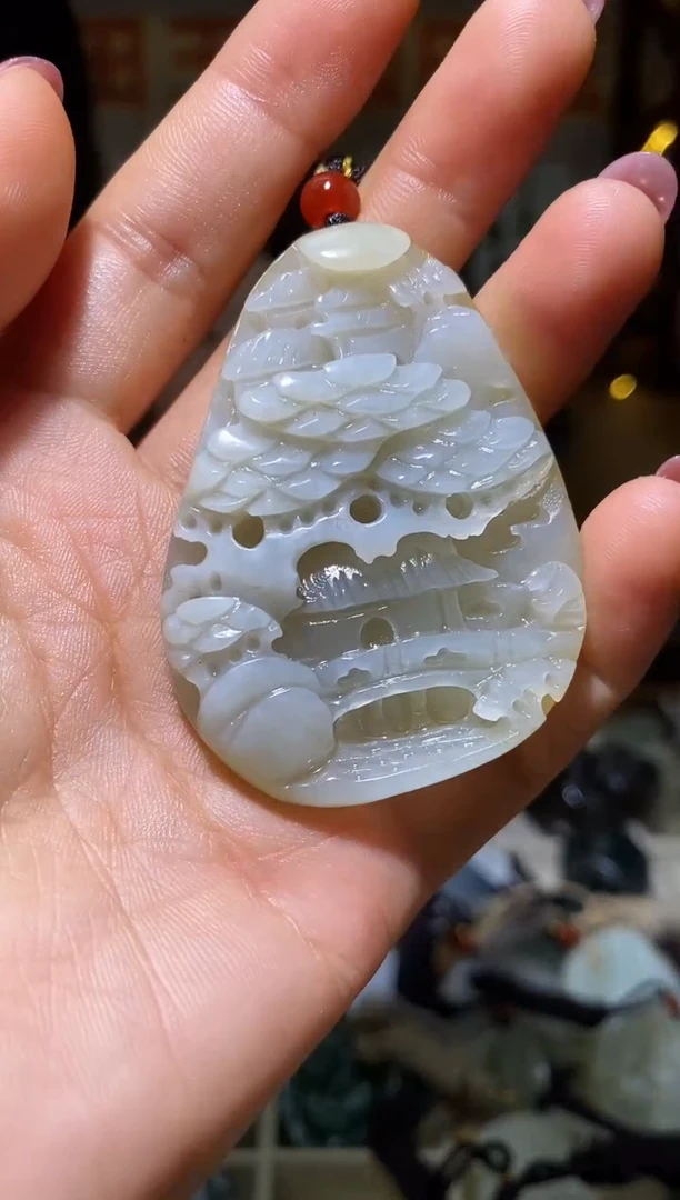 颈饰未镶嵌和田玉1