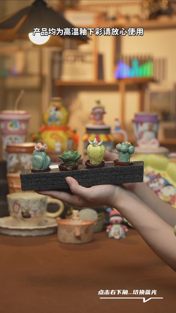 摆件C151设计师原创手绘陶瓷