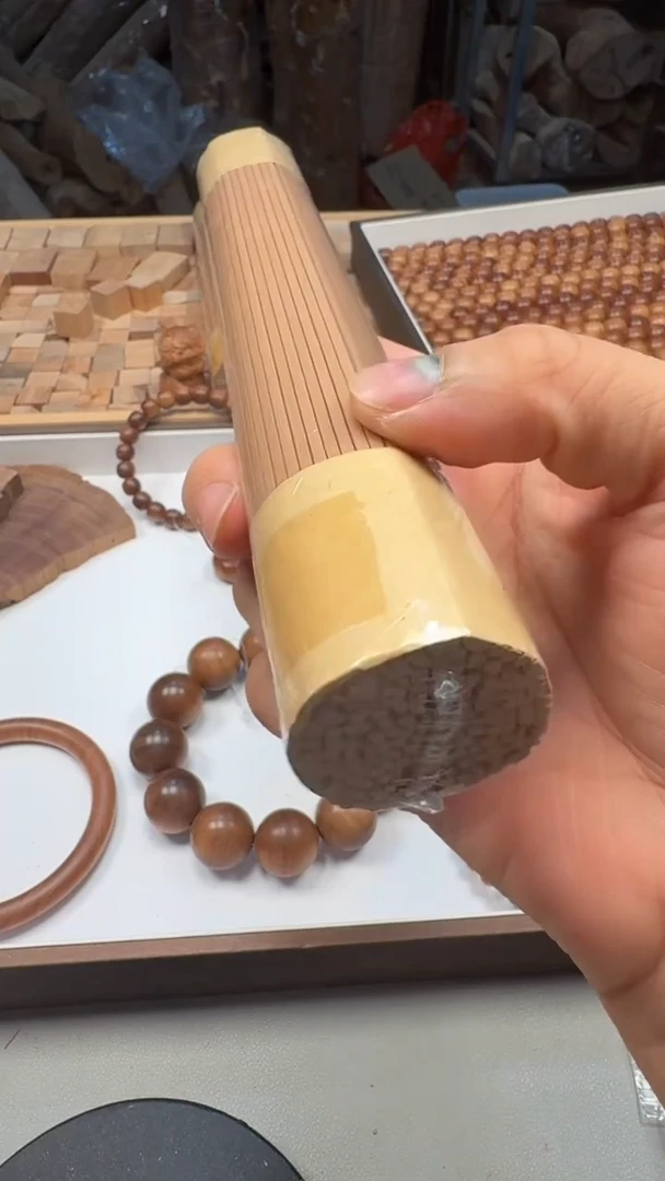 檀香木其他风化料四方香100克