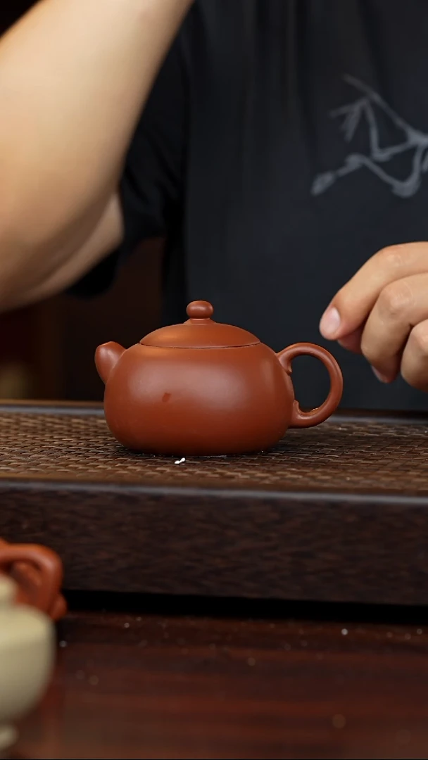 茶壶紫砂丹壶溢香紫砂壶180cc微瑕