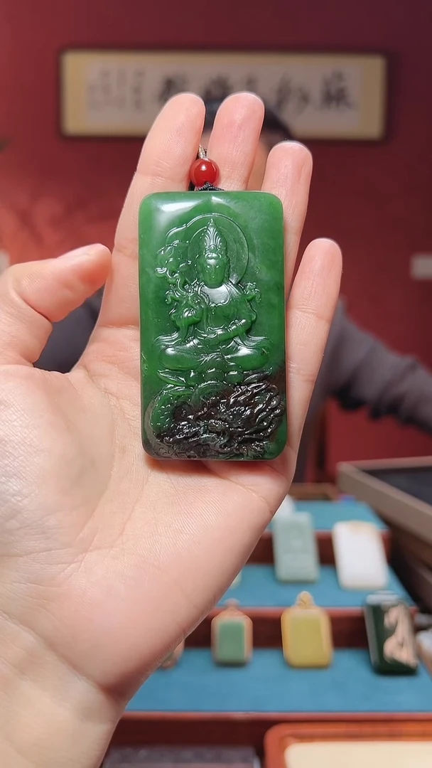 吊坠(不含链)未镶嵌和田玉50