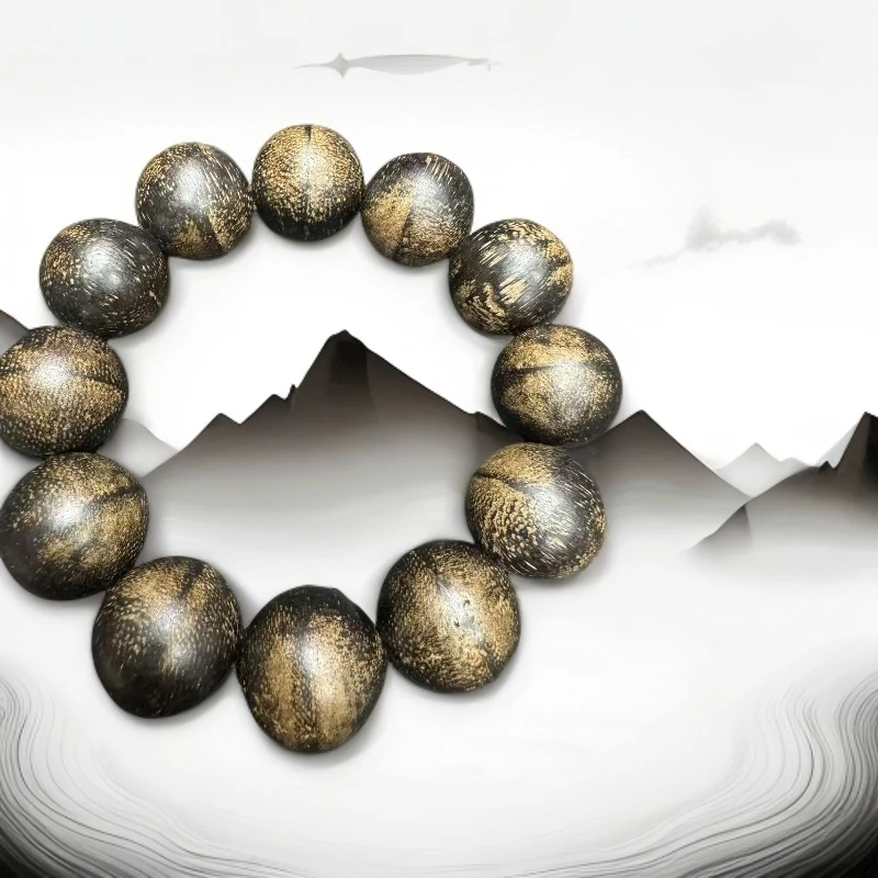 A138越南沉香木串20mm