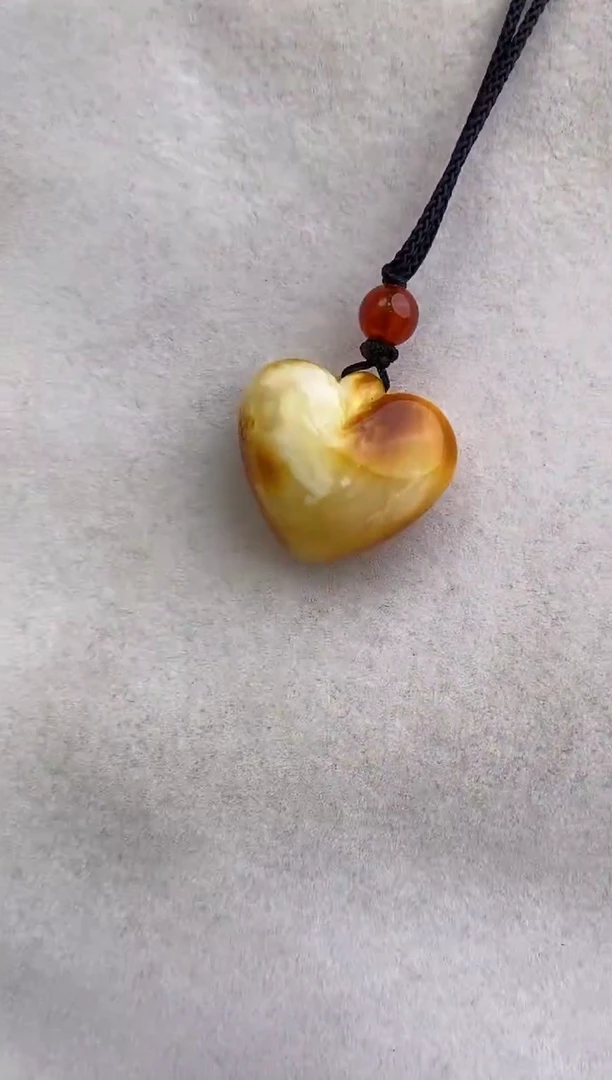 未镶嵌琥珀裸石10528034-吊坠