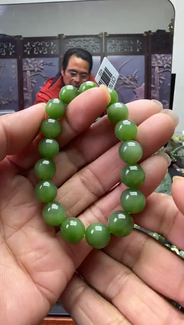 未镶嵌和田玉珠宝奇石手串