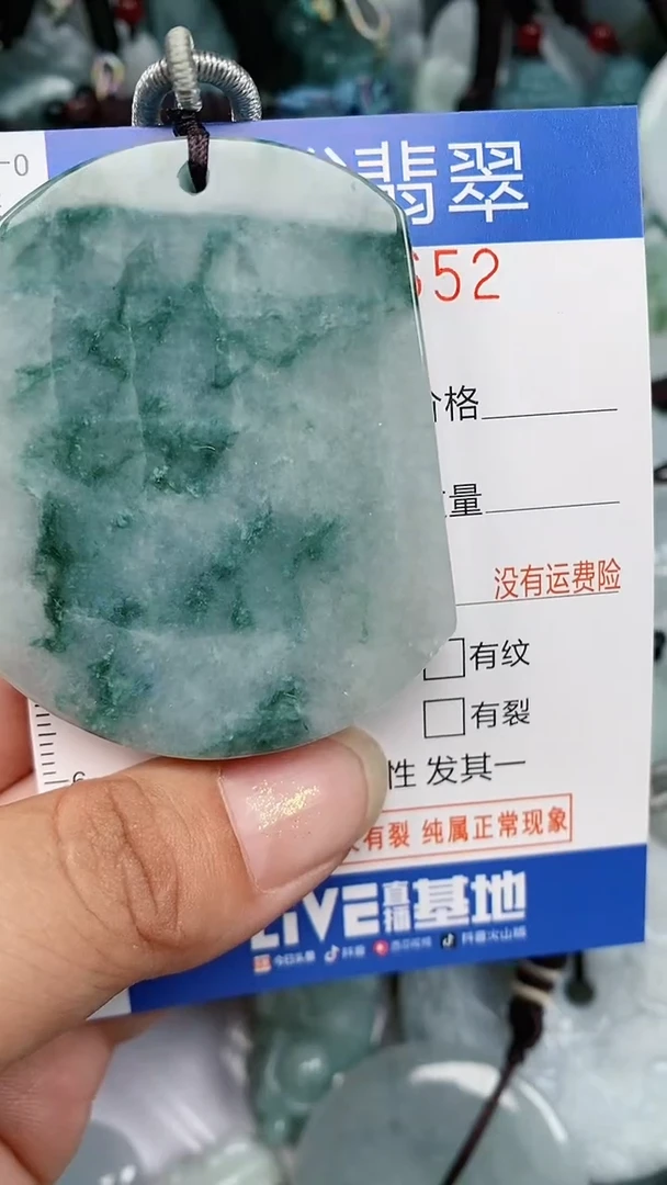 翡翠未镶嵌颈饰...0001652
