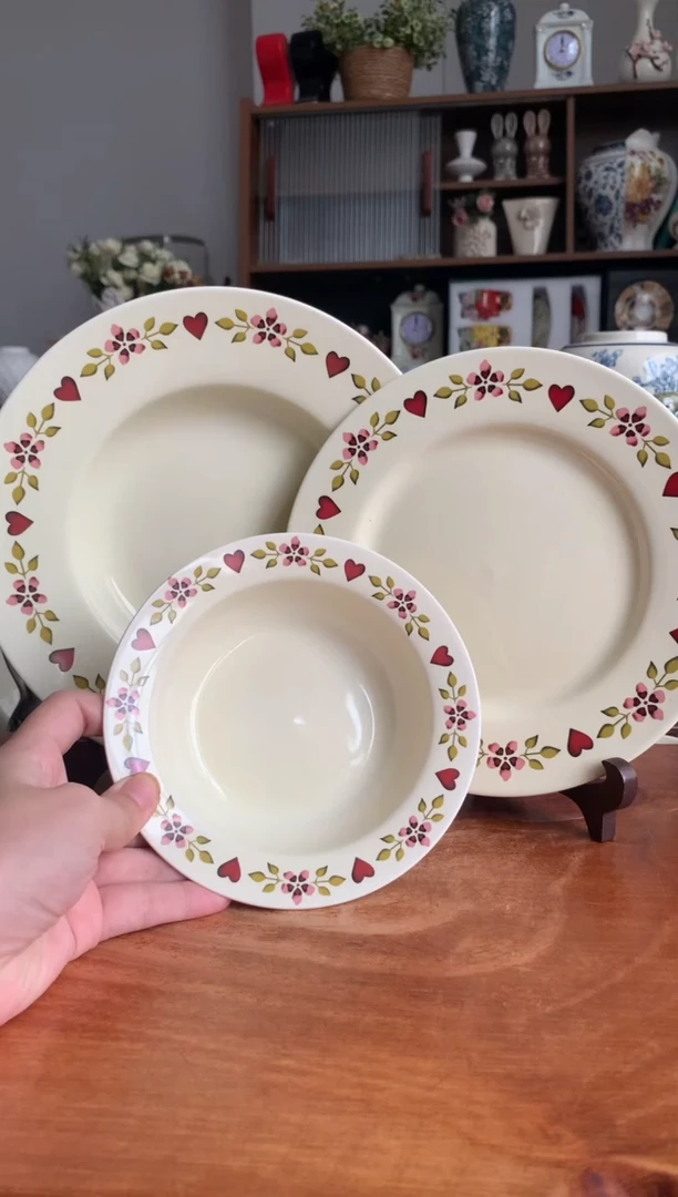 陶瓷【清仓微瑕】花漾甜心三件套