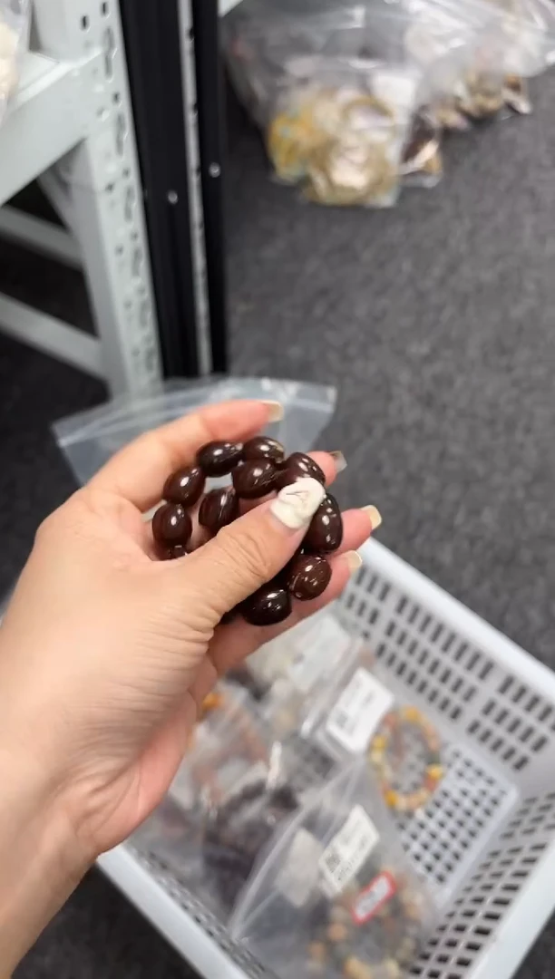 手串紫金鼠紫金鼠枣珠单圈12-14mm@@CS071-1515