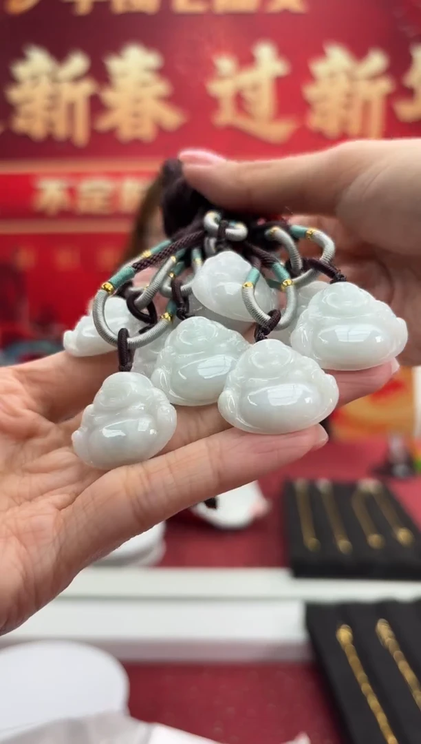 【闪购商品】翡翠颈饰未镶嵌550207/佛公吊坠/多样性发一