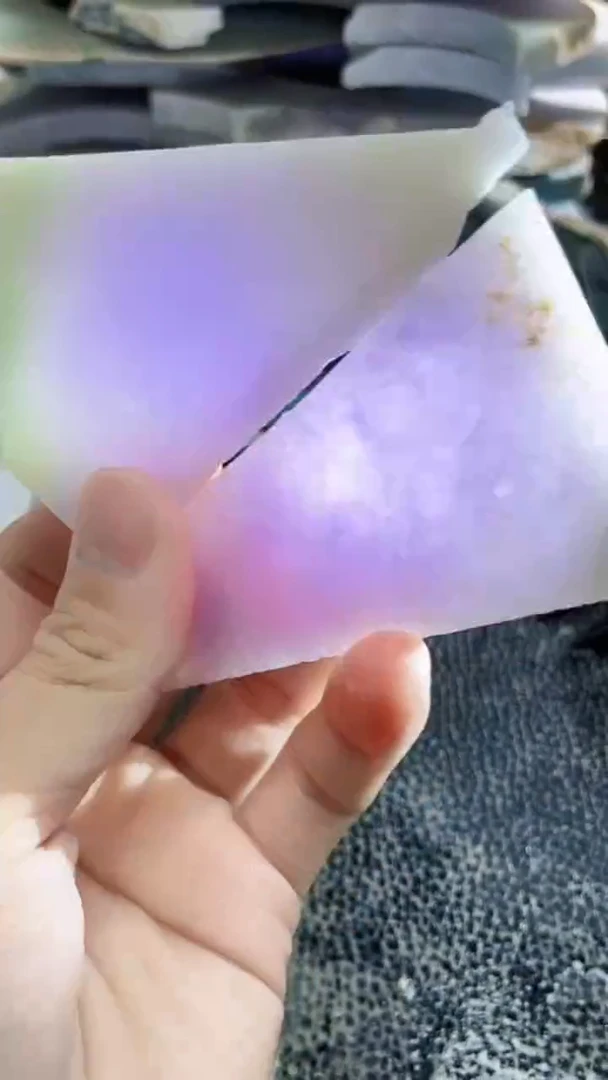 裸石翡翠天然A货翡翠板料