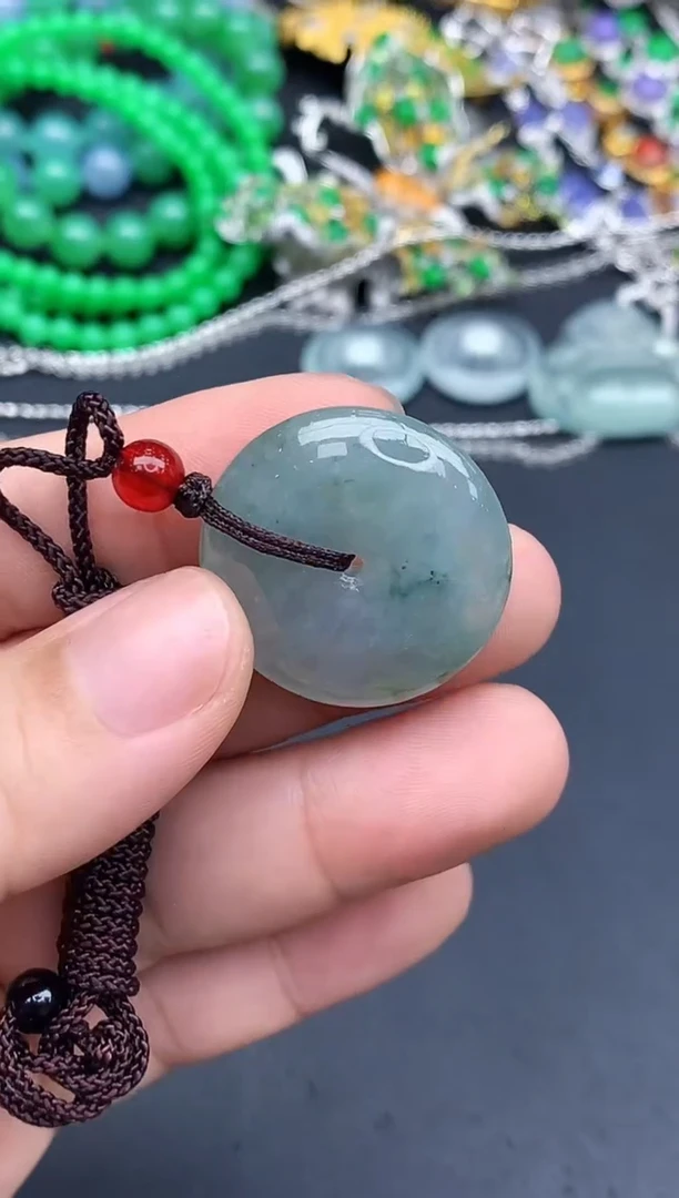 颈饰未镶嵌翡翠75-春日珠宝