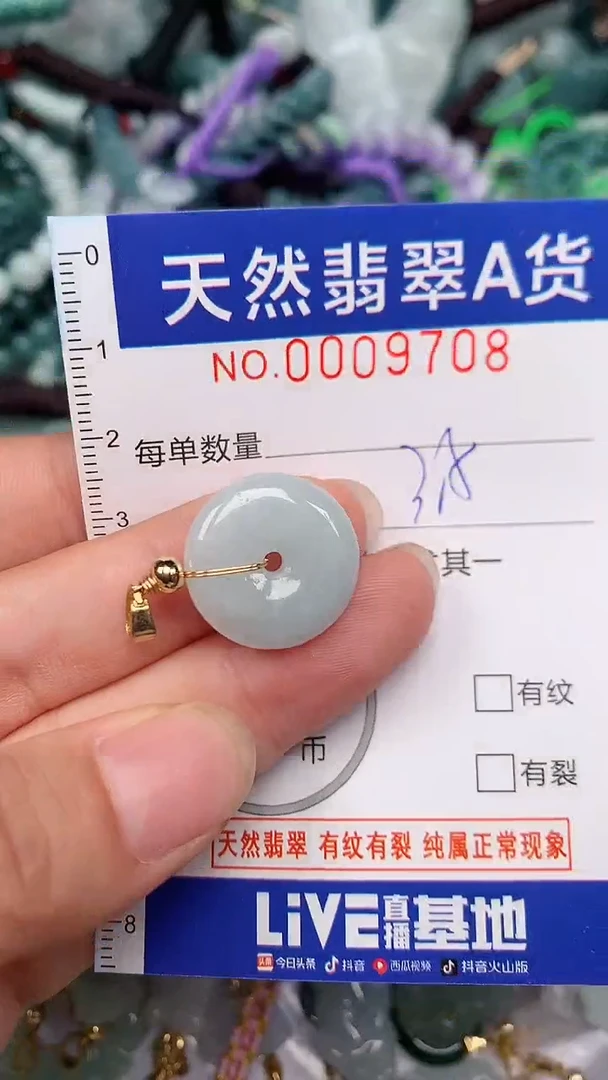 翡翠未镶嵌颈饰...0009708