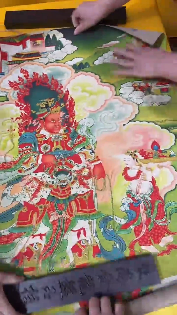 卷轴画绘画类唐卡 16070